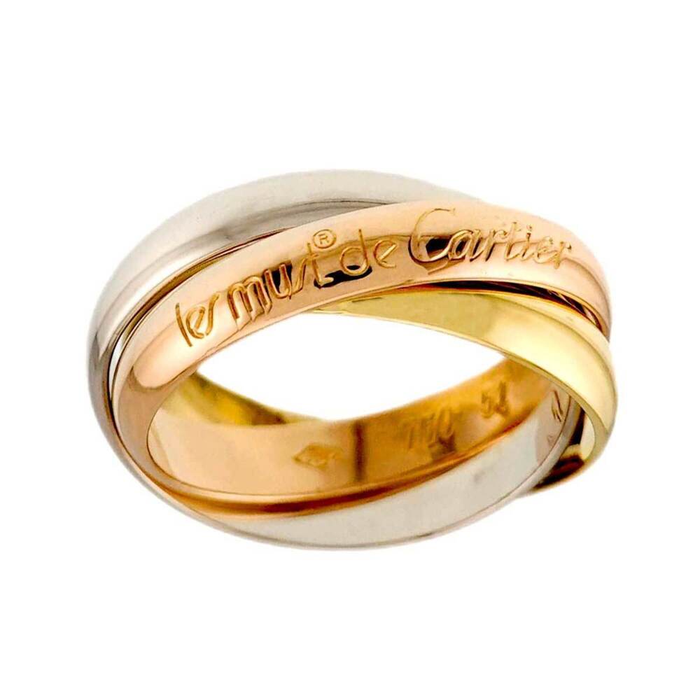 CARTIER 18k Gold Trinity Ring #51 - Picture 2 of 8